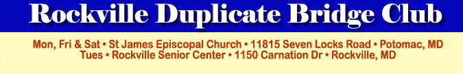 Rockville Duplicate Bridge Club
